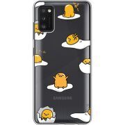 Прозрачный чехол BoxFace Samsung Galaxy A41 (A415) Gudetama