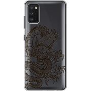 Прозрачный чехол BoxFace Samsung Galaxy A41 (A415) Chinese Dragon