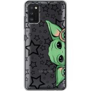 Прозрачный чехол BoxFace Samsung Galaxy A41 (A415) Baby Yoda