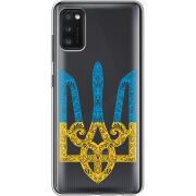 Прозрачный чехол BoxFace Samsung Galaxy A41 (A415) Gold Trident
