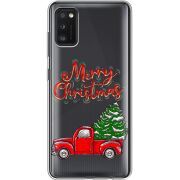 Прозрачный чехол BoxFace Samsung Galaxy A41 (A415) Holiday Car