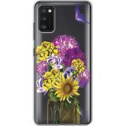 Прозрачный чехол BoxFace Samsung Galaxy A41 (A415) My Bouquet