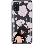 Прозрачный чехол BoxFace Samsung Galaxy A41 (A415) Meow