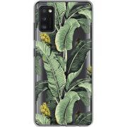 Прозрачный чехол BoxFace Samsung Galaxy A41 (A415) Banana Leaves