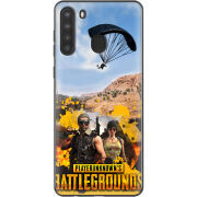 Чехол BoxFace Samsung Galaxy A21 (A215) Pubg parachute