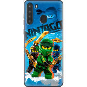 Чехол BoxFace Samsung Galaxy A21 (A215) Lego Ninjago