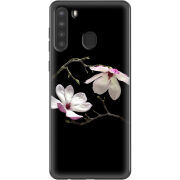 Чехол BoxFace Samsung Galaxy A21 (A215) Ночные Магнолии
