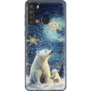 Чехол BoxFace Samsung Galaxy A21 (A215) Північні ведмеді
