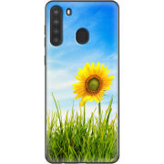 Чехол BoxFace Samsung Galaxy A21 (A215) Sunflower Heaven