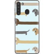 Чехол BoxFace Samsung Galaxy A21 (A215) Dachshund