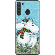 Чехол BoxFace Samsung Galaxy A21 (A215) Mumintroll