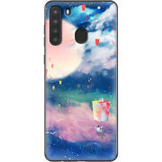 Чехол BoxFace Samsung Galaxy A21 (A215) Sky Lanterns