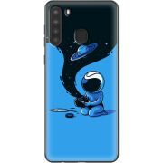 Чехол BoxFace Samsung Galaxy A21 (A215) Galaxy Art