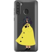 Прозрачный чехол BoxFace Samsung Galaxy A21 (A215) Just a Girl