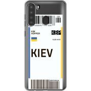 Прозрачный чехол BoxFace Samsung Galaxy A21 (A215) Ticket Kiev