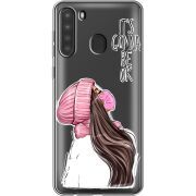 Прозрачный чехол BoxFace Samsung Galaxy A21 (A215) It's Gonna Be OK