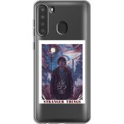 Прозрачный чехол BoxFace Samsung Galaxy A21 (A215) Stranger Things