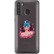 Прозрачный чехол BoxFace Samsung Galaxy A21 (A215) Selena Gomez