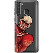 Прозрачный чехол BoxFace Samsung Galaxy A21 (A215) Титан