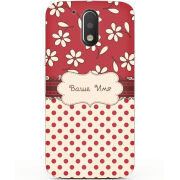 Чехол Uprint Motorola Moto G4 Plus XT1642 Именной Polka Dots
