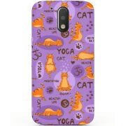 Чехол Uprint Motorola Moto G4 Plus XT1642 Yoga Cat