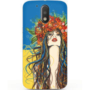 Чехол Uprint Motorola Moto G4 Plus XT1642 Ukraine Girl
