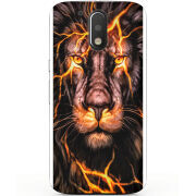 Чехол Uprint Motorola Moto G4 Plus XT1642 Fire Lion