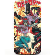 Чехол Uprint Motorola Moto G4 Plus XT1642 Deadpool and Mary Jane