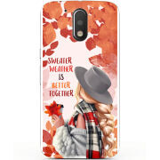 Чехол Uprint Motorola Moto G4 Plus XT1642 Sweater Weather