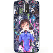 Чехол Uprint Motorola Moto G4 Plus XT1642 Overwatch D.VA