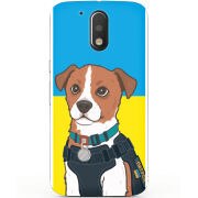 Чехол Uprint Motorola Moto G4 Plus XT1642 Пес Патрон