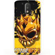 Чехол Uprint Motorola Moto G4 Plus XT1642 StandOff 2 gold