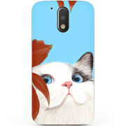 Чехол Uprint Motorola Moto G4 Plus XT1642 Wondering Cat