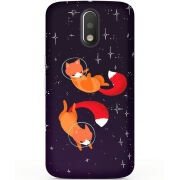 Чехол Uprint Motorola Moto G4 Plus XT1642 Fox-Astronauts
