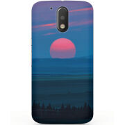 Чехол Uprint Motorola Moto G4 Plus XT1642 Cold Red Light