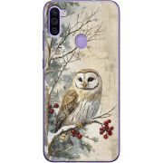 Чехол BoxFace Samsung Galaxy M11 (M115) Christmas Owl