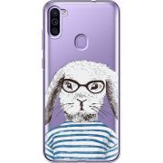 Прозрачный чехол BoxFace Samsung Galaxy M11 (M115) MR. Rabbit