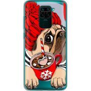 Прозрачный чехол BoxFace Xiaomi Redmi Note 9 Winter Puggy