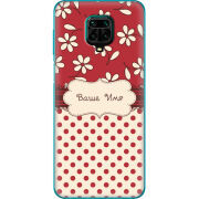 Чехол BoxFace Xiaomi Redmi Note 9 Pro / 9 Pro Max Именной Polka Dots