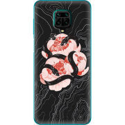 Чехол BoxFace Xiaomi Redmi Note 9 Pro / 9 Pro Max Snake Rose