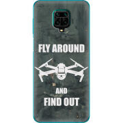 Чехол BoxFace Xiaomi Redmi Note 9 Pro / 9 Pro Max Дрон Fly Around
