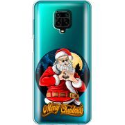 Прозрачный чехол BoxFace Xiaomi Redmi Note 9 Pro / 9 Pro Max Cool Santa