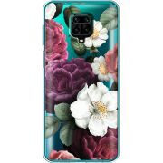 Прозрачный чехол BoxFace Xiaomi Redmi Note 9 Pro / 9 Pro Max Floral Dark Dreams