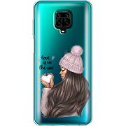Прозрачный чехол BoxFace Xiaomi Redmi Note 9 Pro / 9 Pro Max love is in the air