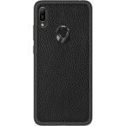 Кожаный чехол Boxface Huawei Y6 Prime 2019 Flotar Black