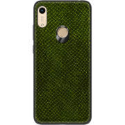 Кожаный чехол Boxface Honor 8A Snake Forest Green