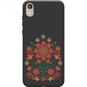Черный чехол Uprint Honor 8S Ukrainian Ornament