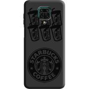 Черный чехол BoxFace Xiaomi Redmi Note 9S Black Coffee