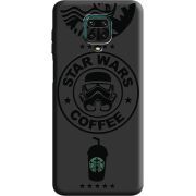 Черный чехол BoxFace Xiaomi Redmi Note 9S Dark Coffee