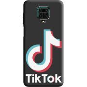 Черный чехол BoxFace Xiaomi Redmi Note 9S Tik Tok